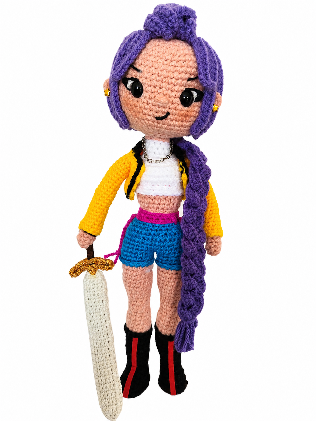 Violette, la guerrière au crochet